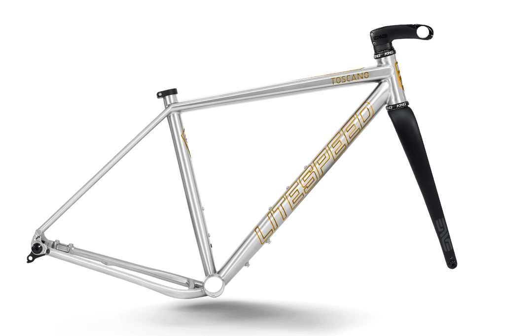 Toscano FI Frameset with Gold Anodized Graphics