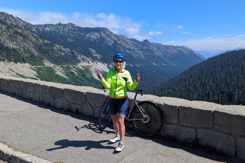 Linda Nagle Rides Her Litespeed Arenberg Across the Country