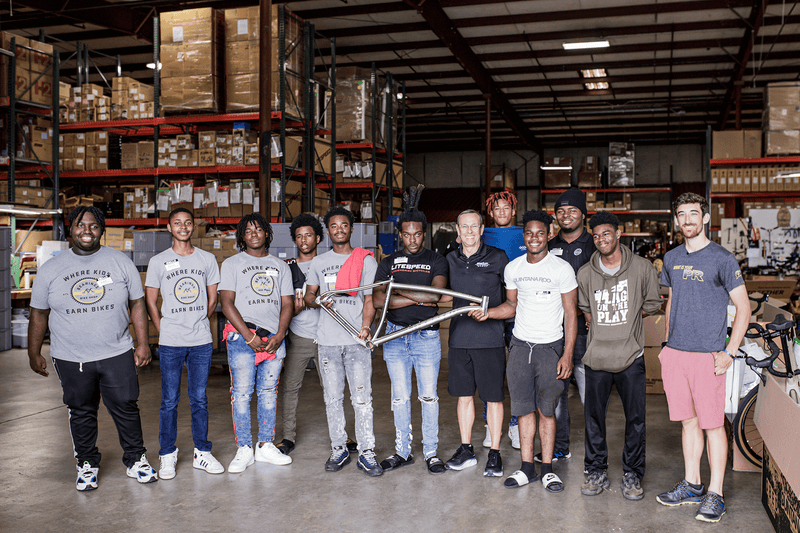 Bearing Bike Works: Making a Difference with Two Wheels - Litespeed Bicycles