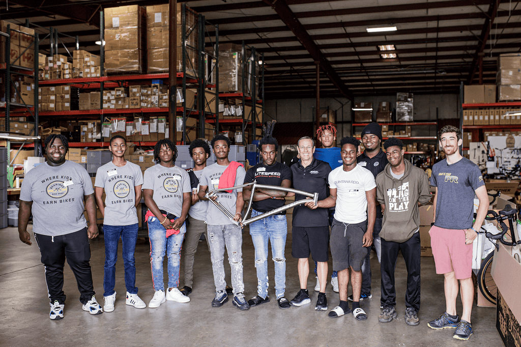 Bearing Bike Works Making a Difference with Two Wheels