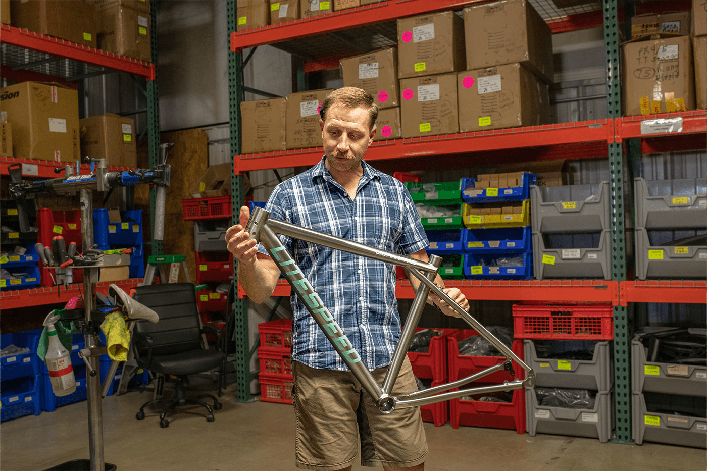 Ed Kulbis: Riding with the Marines - Litespeed Bicycles