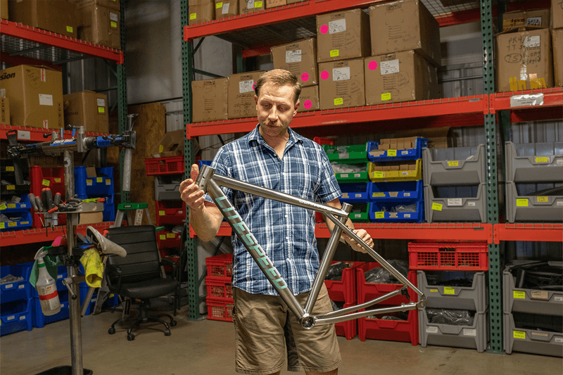 Ed Kulbis: Riding with the Marines - Litespeed Bicycles