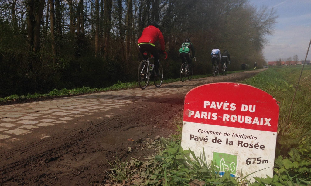 Paris-Roubaix Cobbles on Litespeed Cherohala