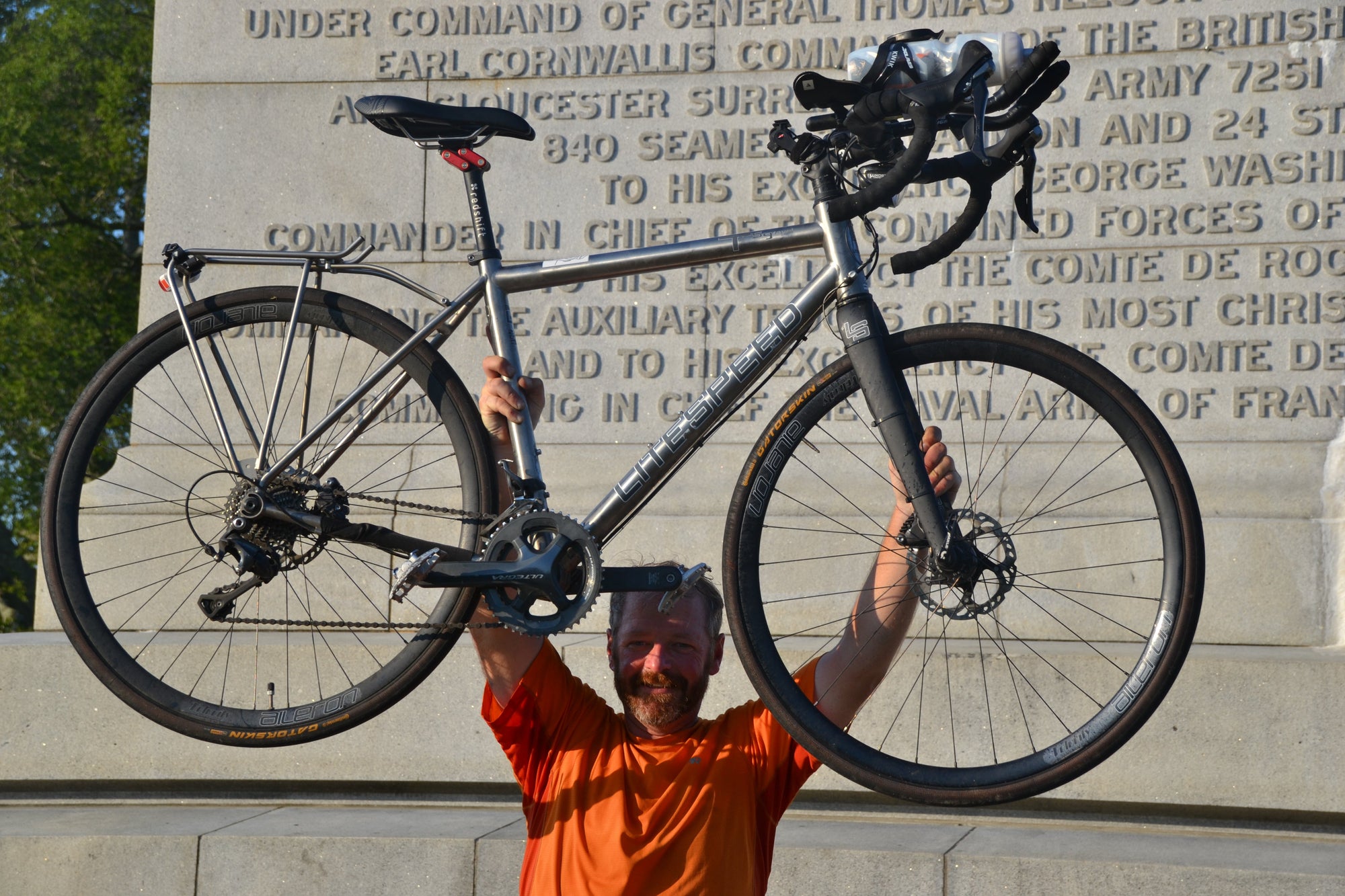 Joe Allen Rides the The TransAmerica Bike Race Aboard a Litespeed T5g - Litespeed Bicycles