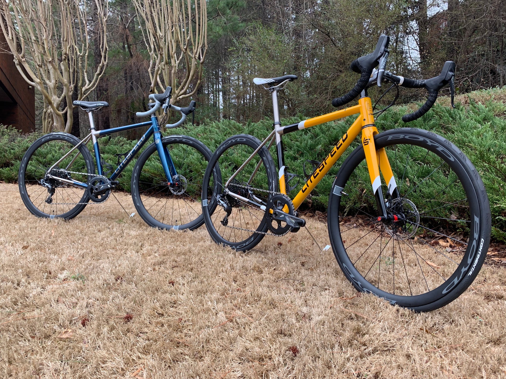 Super Custom Litespeed T2 Disc Twin Builds - Litespeed Bicycles