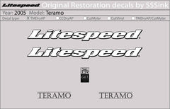 Titanium 2005 Teramo Decal Set - Litespeed Bicycles