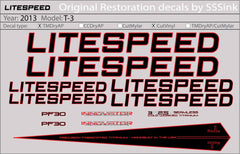 Titanium 2013 T3 DECAL SET - Litespeed Bicycles