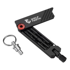 Titanium 6 - Bit Hex Wrench Multi - Tool - Litespeed Bicycles