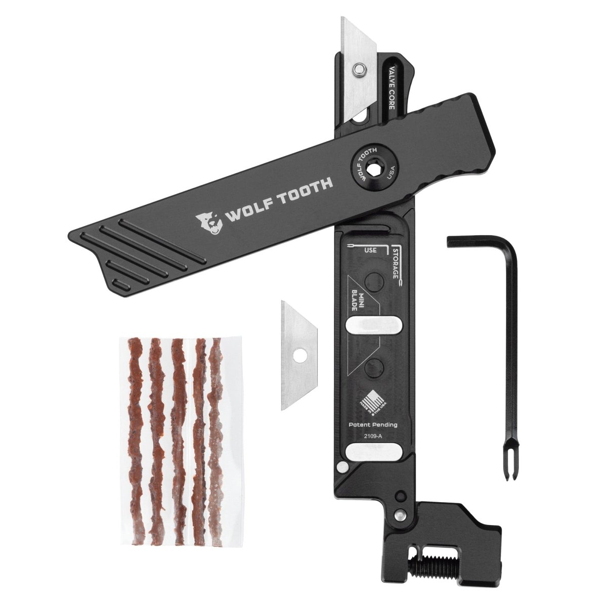 Titanium 8 - Bit Chainbreaker + Utility Knife Multi - Tool - Litespeed Bicycles