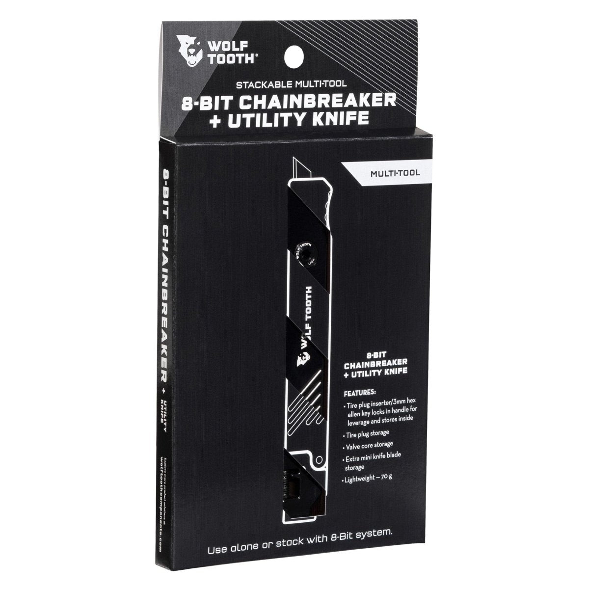 Titanium 8 - Bit Chainbreaker + Utility Knife Multi - Tool - Litespeed Bicycles