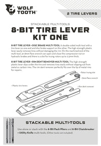 Titanium 8 - Bit Tire Lever Kit One - Litespeed Bicycles