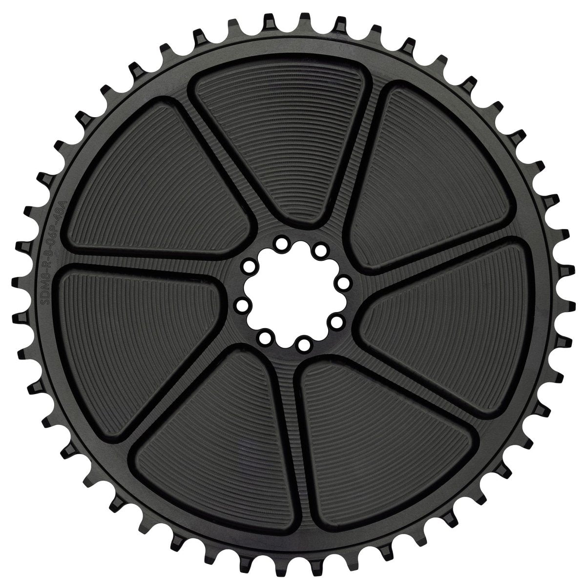 Titanium Aero Direct Mount Chainring for SRAM 8 - Bolt Gravel / Road Cranks - Litespeed Bicycles