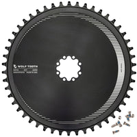 Titanium Aero Direct Mount Chainring for SRAM 8 - Bolt Gravel / Road Cranks - Litespeed Bicycles
