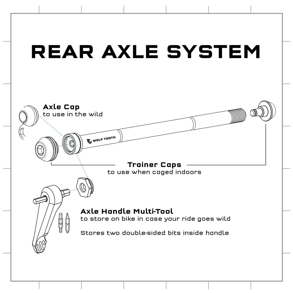 Titanium Axle Handle Multi - Tool - Litespeed Bicycles