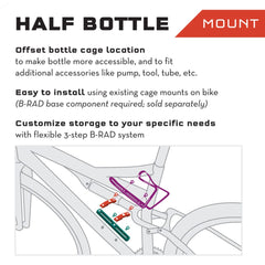 Titanium B - RAD Half Bottle Adapter - Litespeed Bicycles