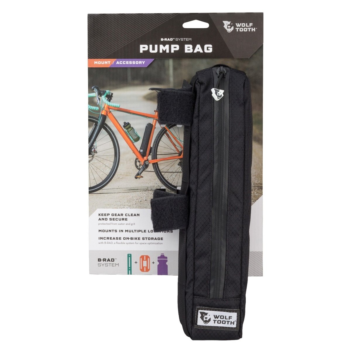 Titanium B - RAD Pump Bag - Litespeed Bicycles