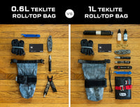 Titanium B - RAD TekLite Roll - Top Bag 1L - Litespeed Bicycles