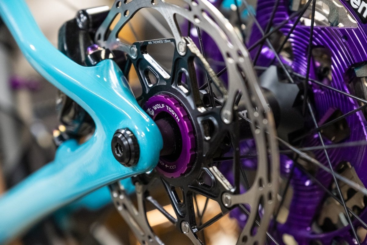 Titanium Centerlock Rotor Lockring – External Spline - Litespeed Bicycles
