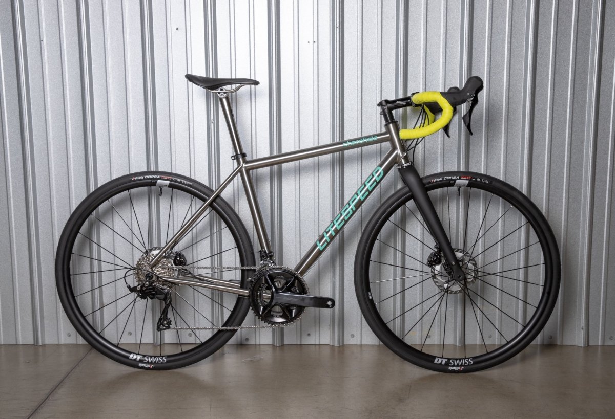 Titanium Cherohala Shimano 105 Mech 12 Spd | Size MD - Litespeed Bicycles