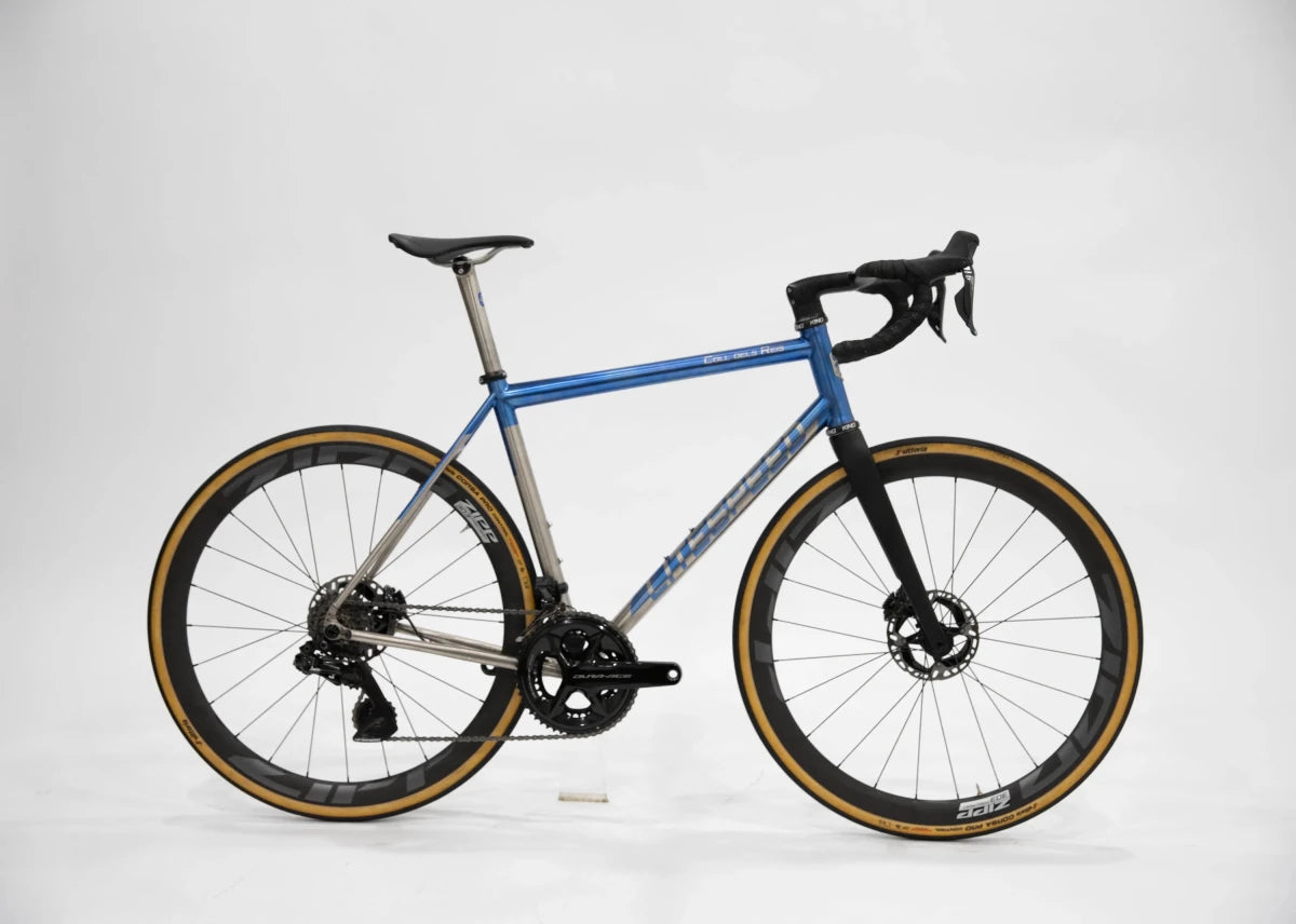 Titanium Coll dels Reis Dura-Ace Di2 12 Spd | Size L - Litespeed Bicycles