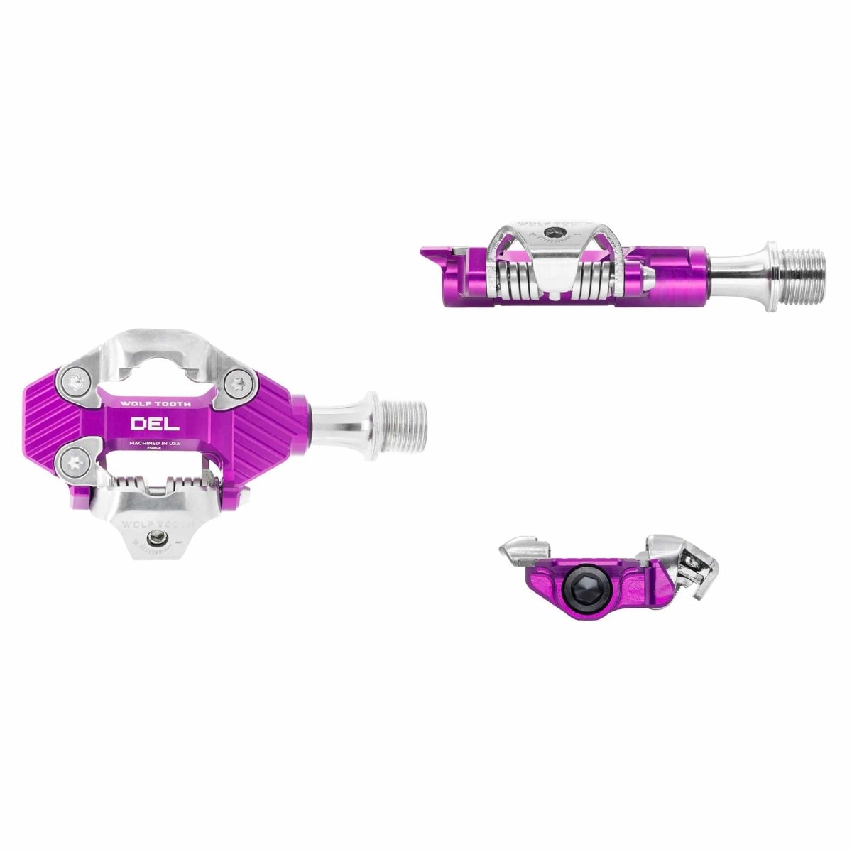 Titanium DEL Gravel Race Clipless Pedal - Litespeed Bicycles