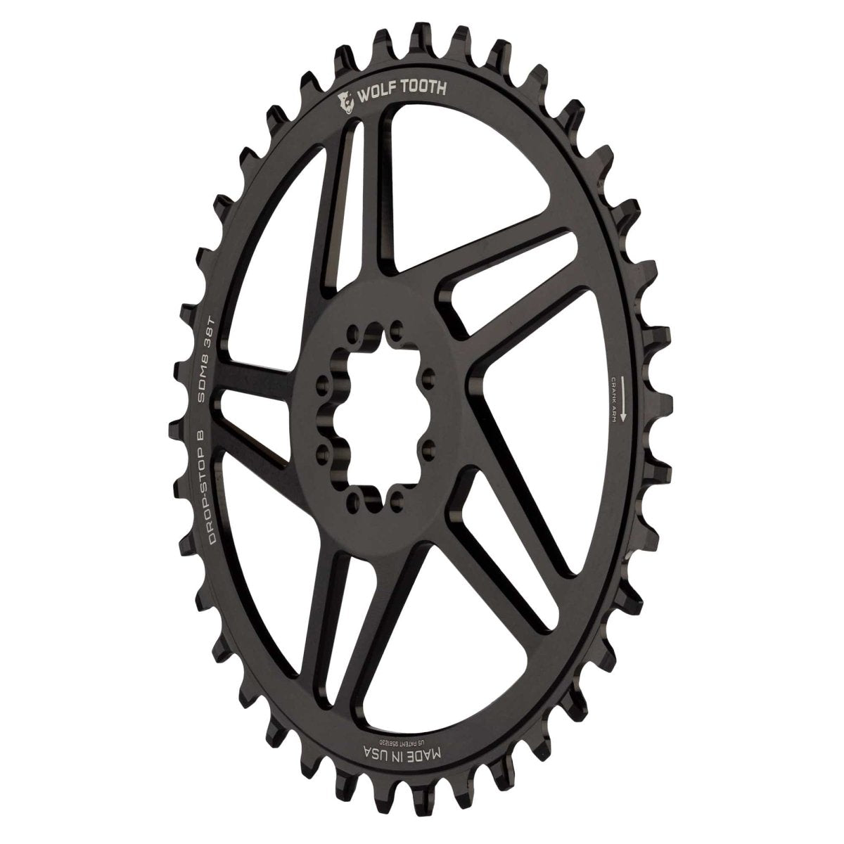 Titanium Direct Mount Chainrings for SRAM 8 - Bolt Gravel / Road Cranks - Litespeed Bicycles
