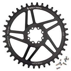 Titanium Direct Mount Chainrings for SRAM 8 - Bolt Gravel / Road Cranks - Litespeed Bicycles