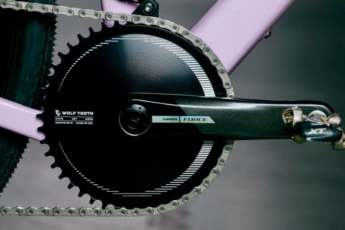 Titanium Direct Mount Chainrings for SRAM 8 - Bolt Gravel / Road Cranks - Litespeed Bicycles