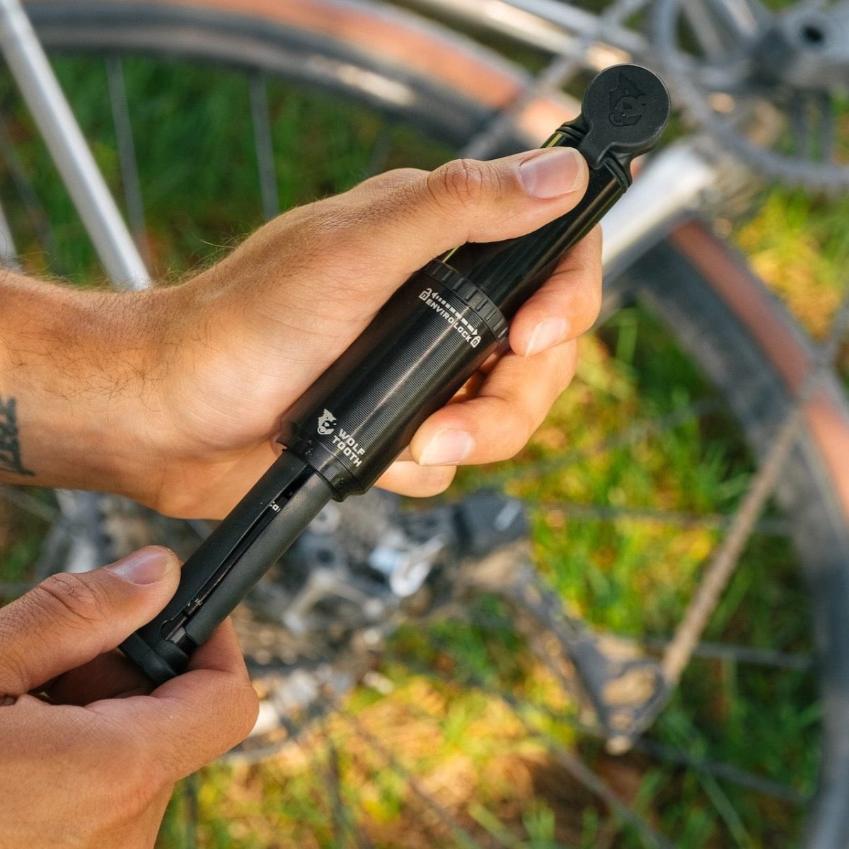 Titanium EnCase Pump 40cc - Litespeed Bicycles