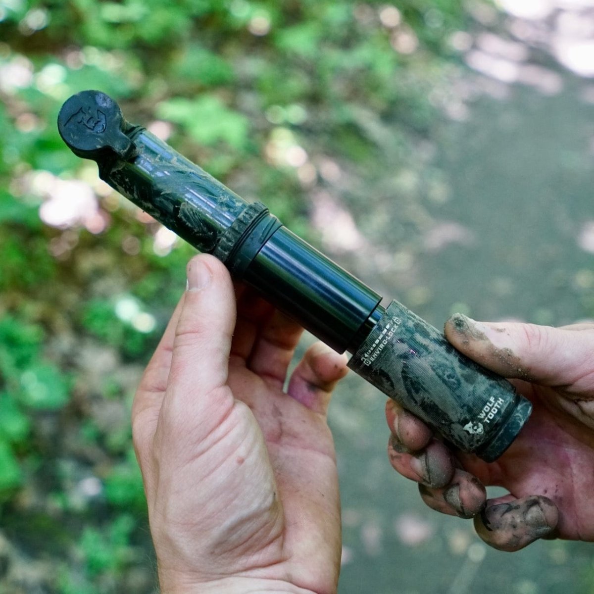 Titanium EnCase Pump 40cc - Litespeed Bicycles