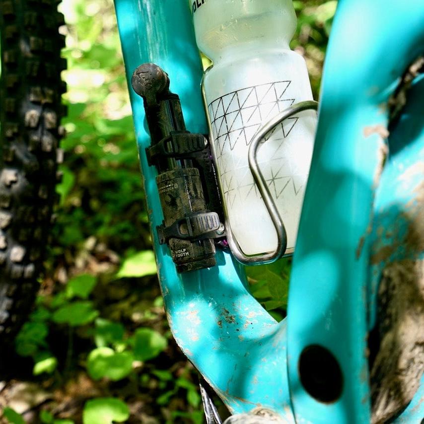 Titanium EnCase Pump for Clik Valve - Litespeed Bicycles