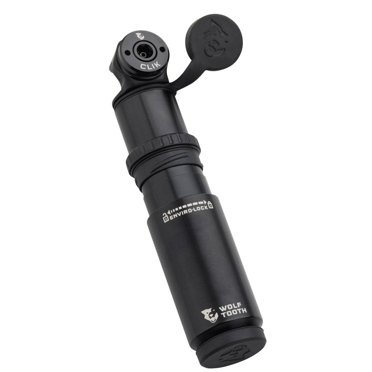 Titanium EnCase Pump for Clik Valve - Litespeed Bicycles