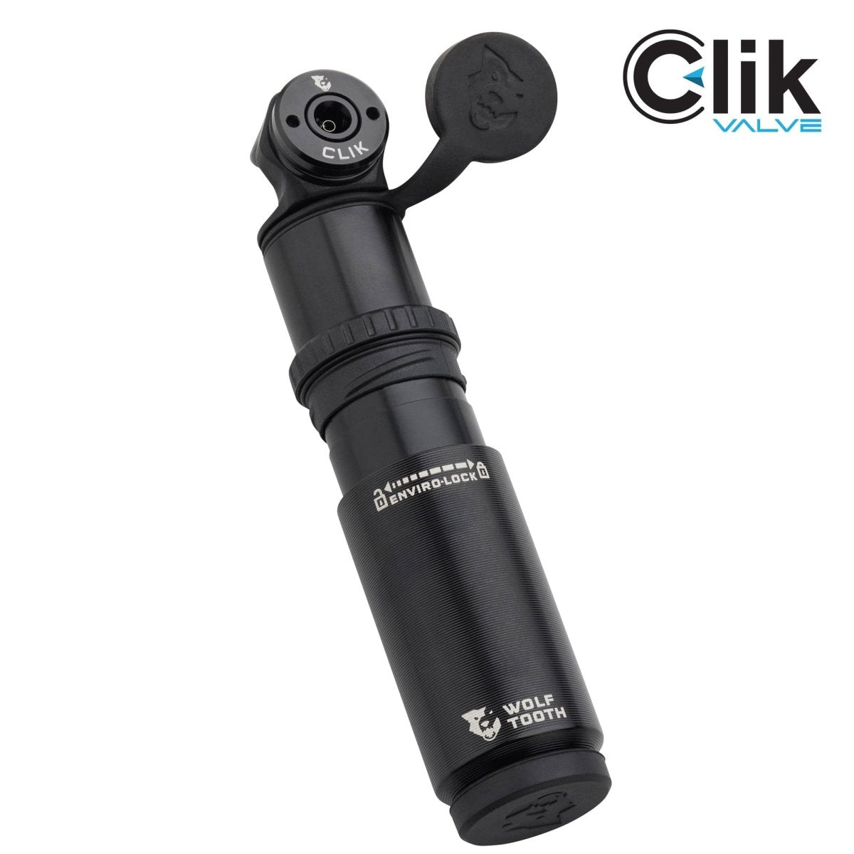 Titanium EnCase Pump for Clik Valve - Litespeed Bicycles