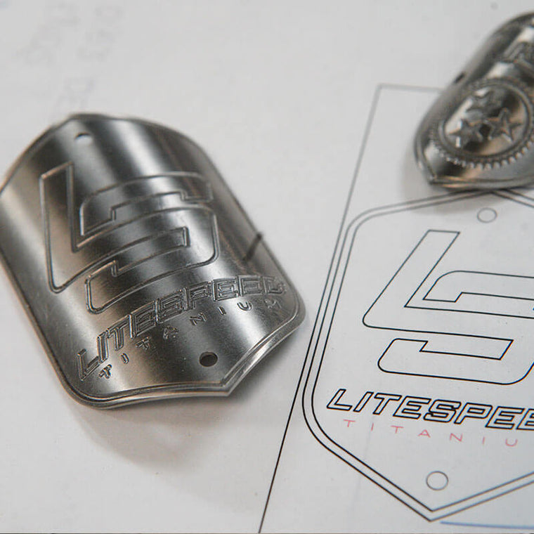 Litspeed headtube badge and drawing