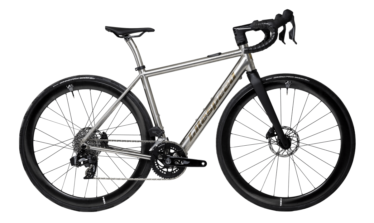 Titanium Litespeed Harmonizer Titanium Road E-Bike - Litespeed Bicycles