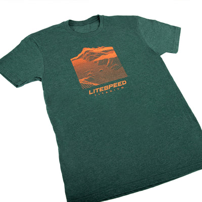Forest Green Unisex Litespeed T-Shirt