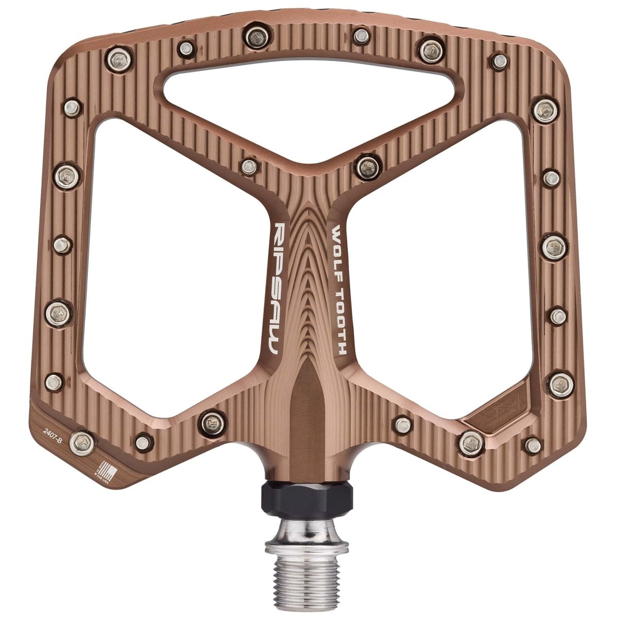 Titanium Ripsaw Aluminum Pedals - Litespeed Bicycles