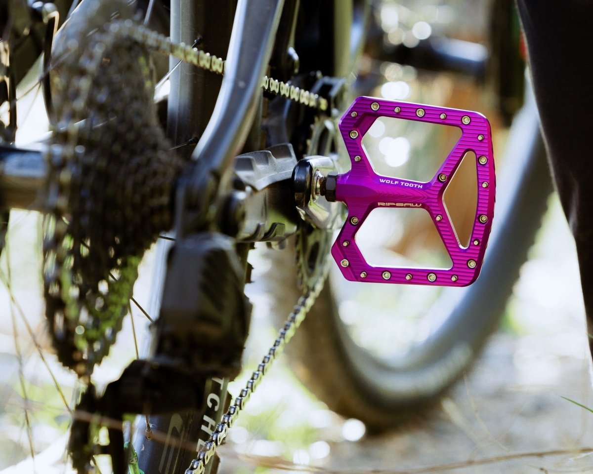 Titanium Ripsaw Aluminum Pedals - Litespeed Bicycles