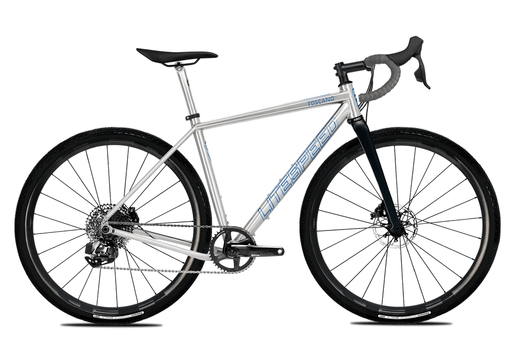 Toscano Bike with Skye Anodized Graphics