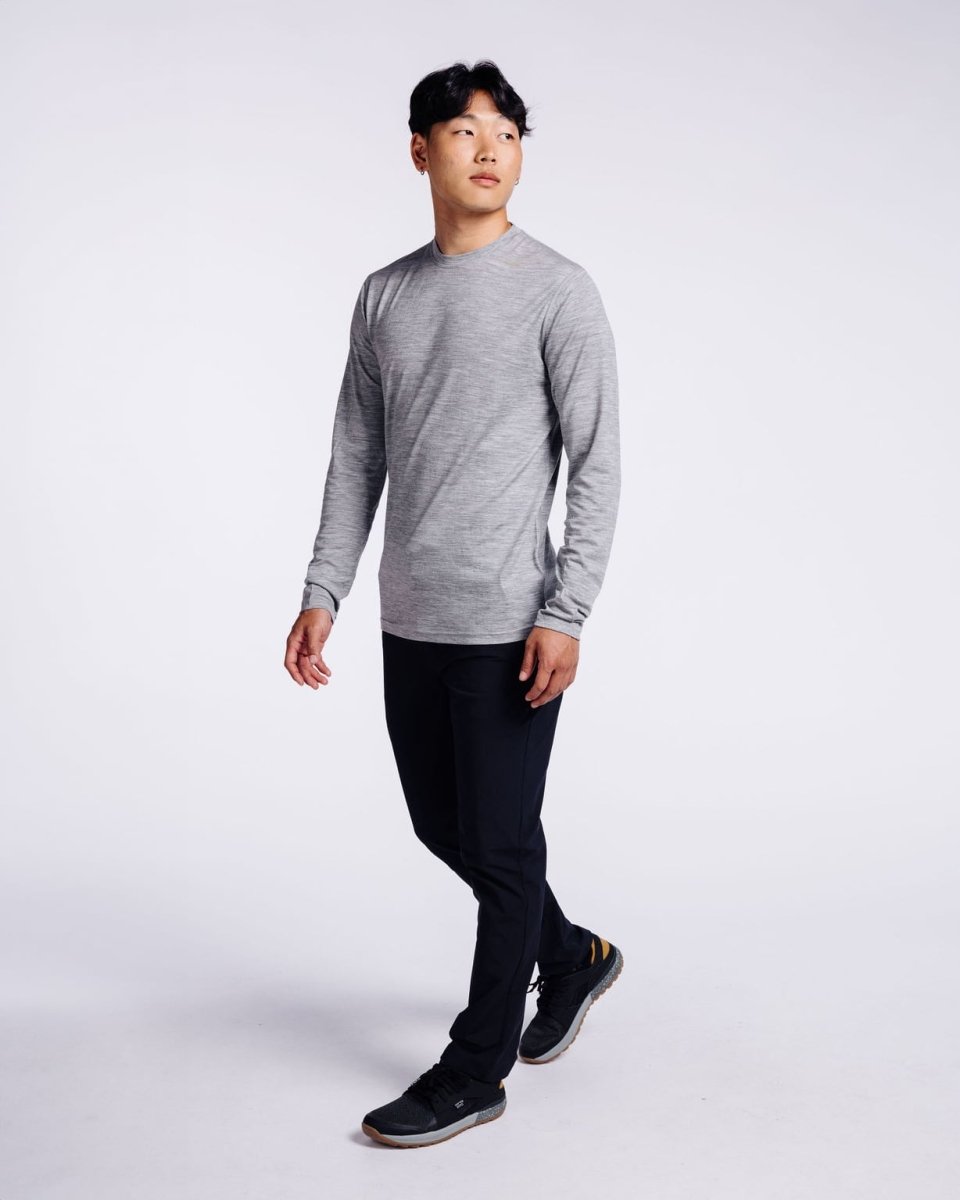 Titanium Traveler Tee Long Sleeve - Litespeed Bicycles