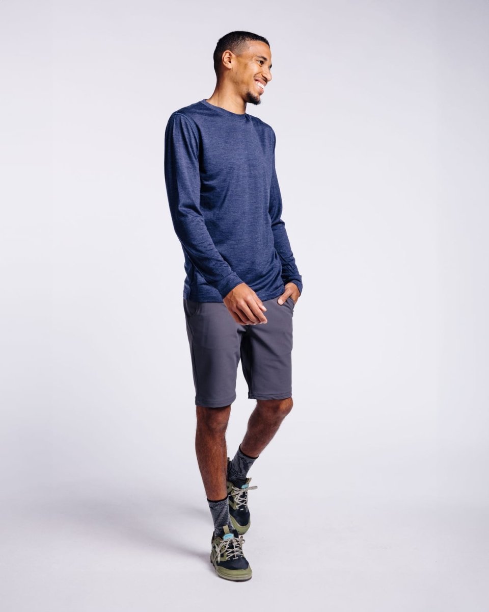 Titanium Traveler Tee Long Sleeve - Litespeed Bicycles