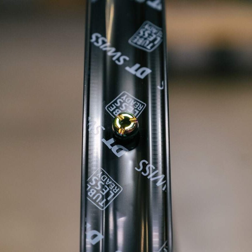 Titanium Tubeless Presta Valve Stem Kit - Litespeed Bicycles