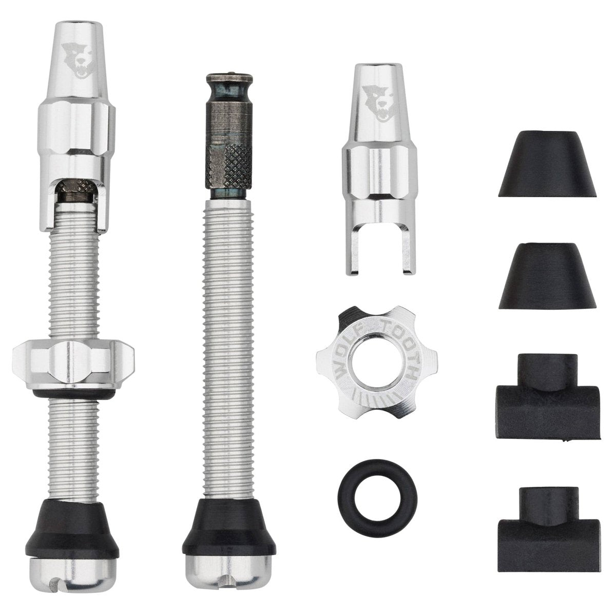 Titanium Tubeless Valve Stem Kit for Clik Valve - Litespeed Bicycles