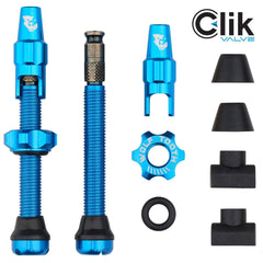 Titanium Tubeless Valve Stem Kit for Clik Valve - Litespeed Bicycles