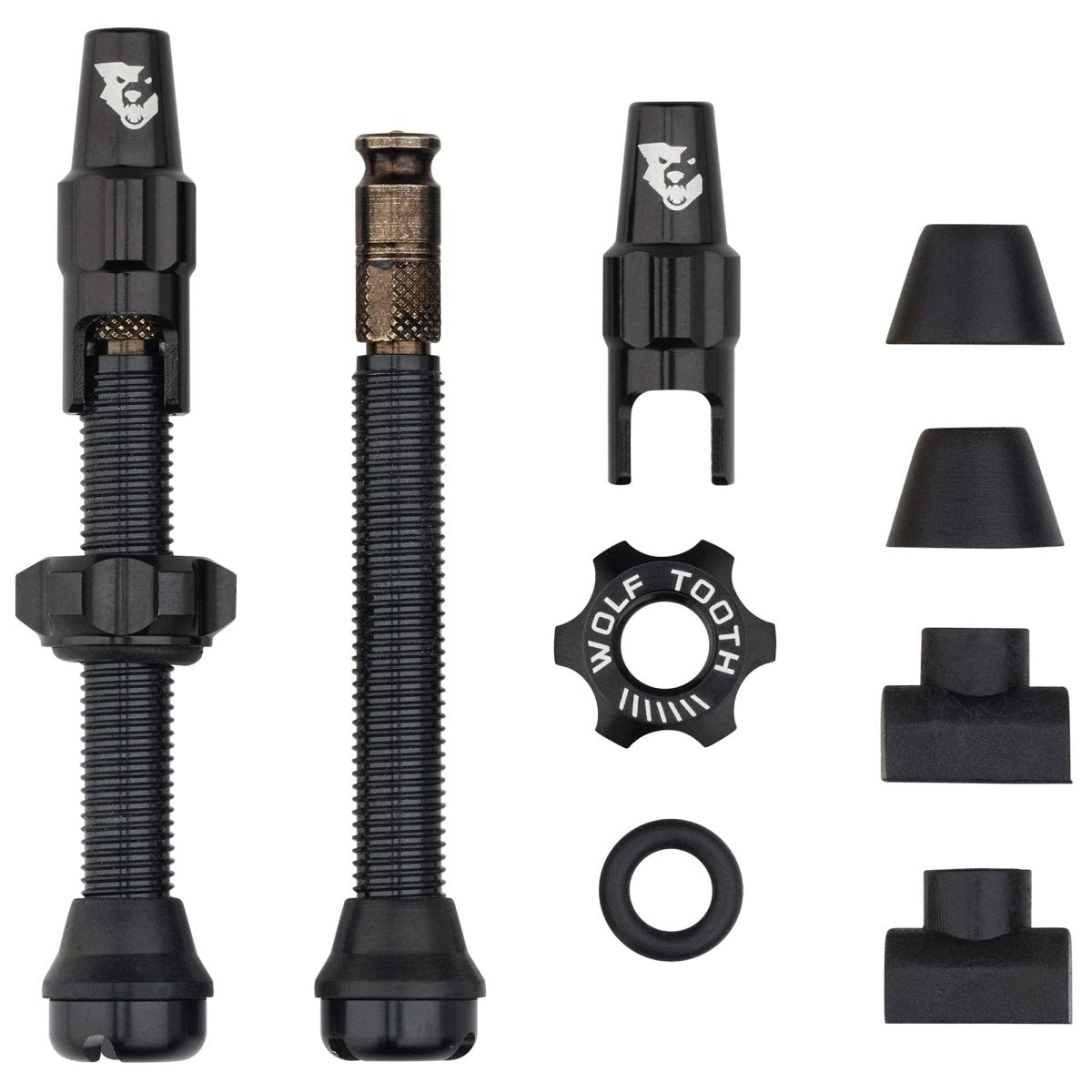 Titanium Tubeless Valve Stem Kit for Clik Valve - Litespeed Bicycles