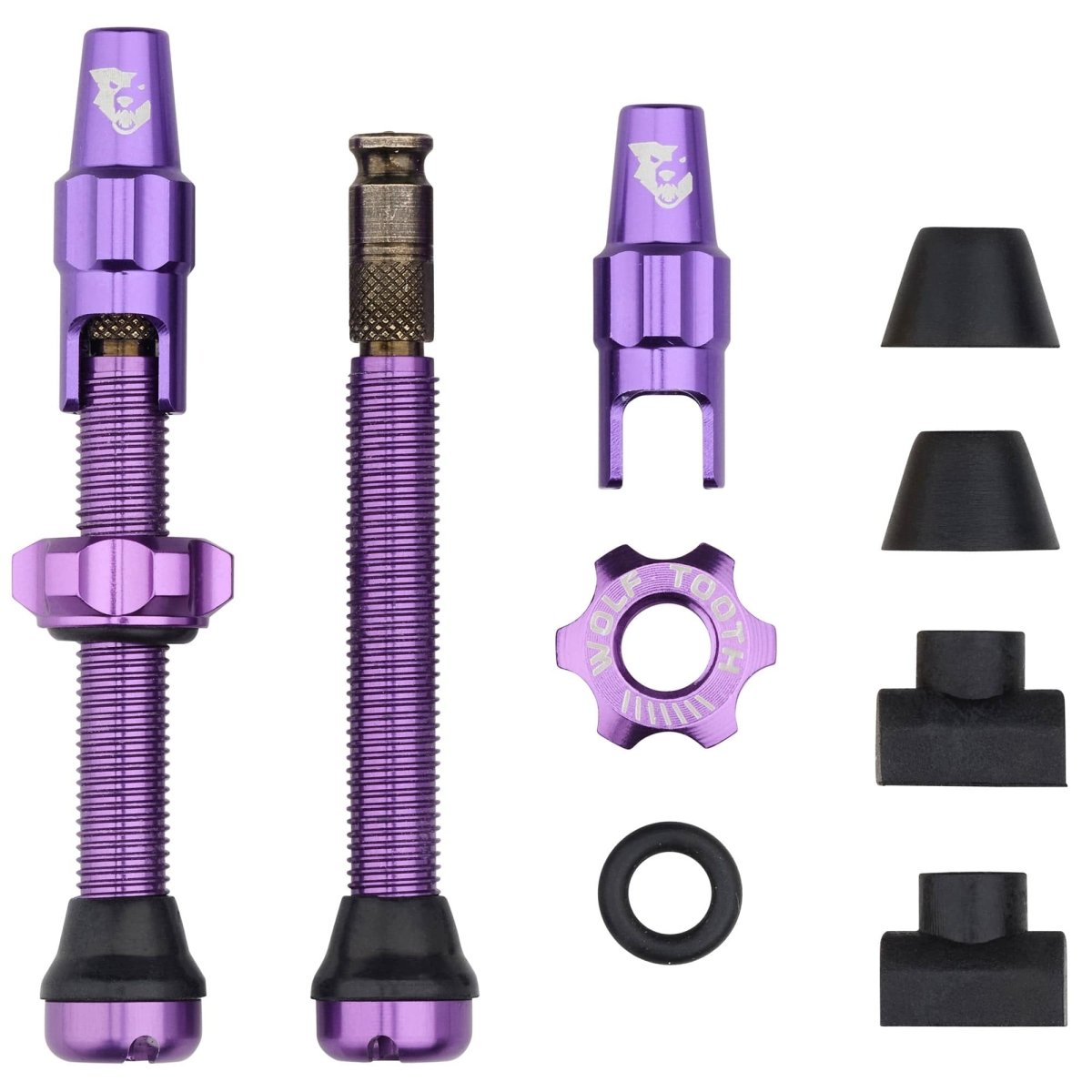 Titanium Tubeless Valve Stem Kit for Clik Valve - Litespeed Bicycles