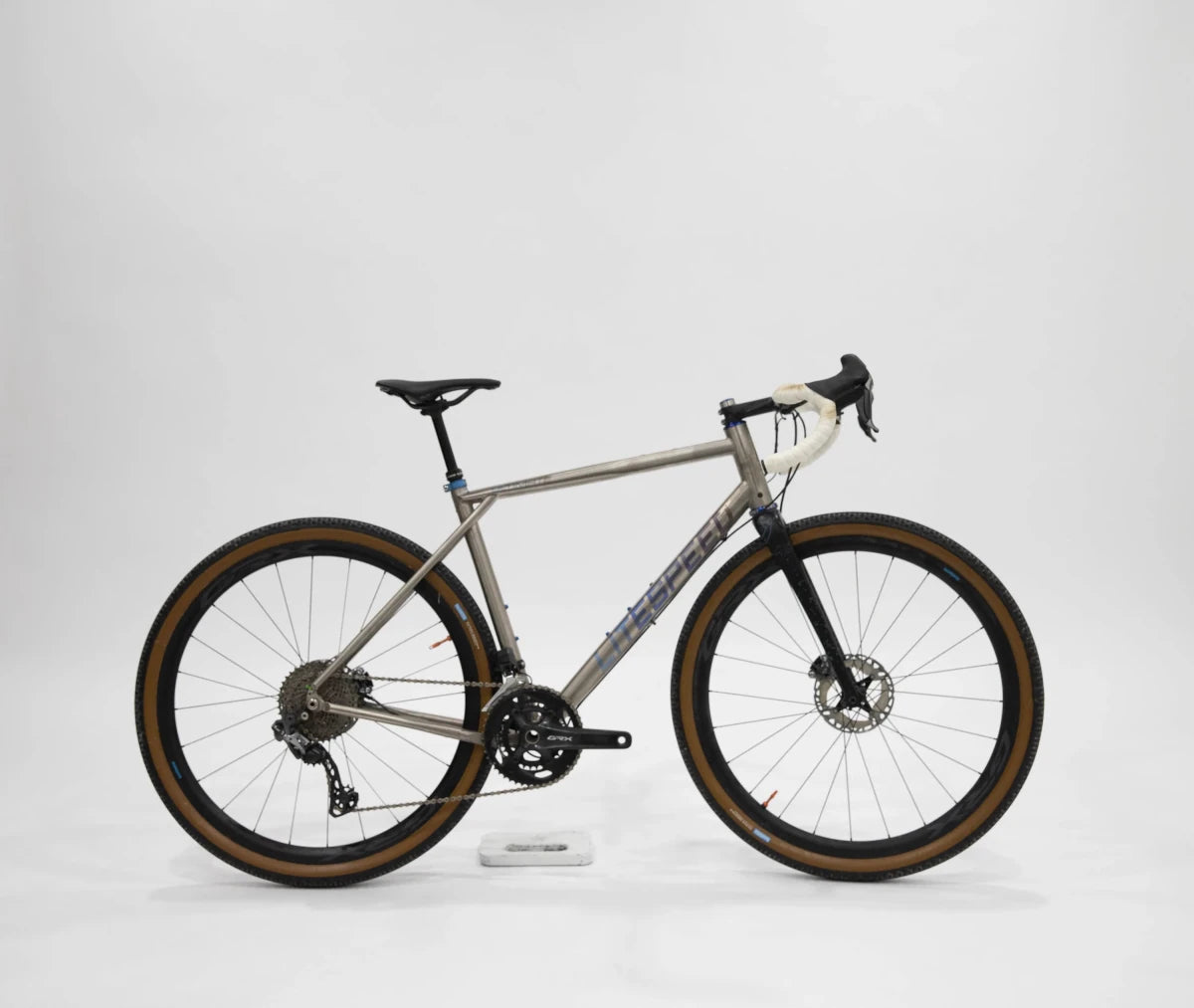 Titanium Ultimate G2 GRX 815 Di2 | Size LG - Litespeed Bicycles