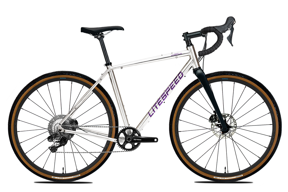 Titanium best sale adventure bike