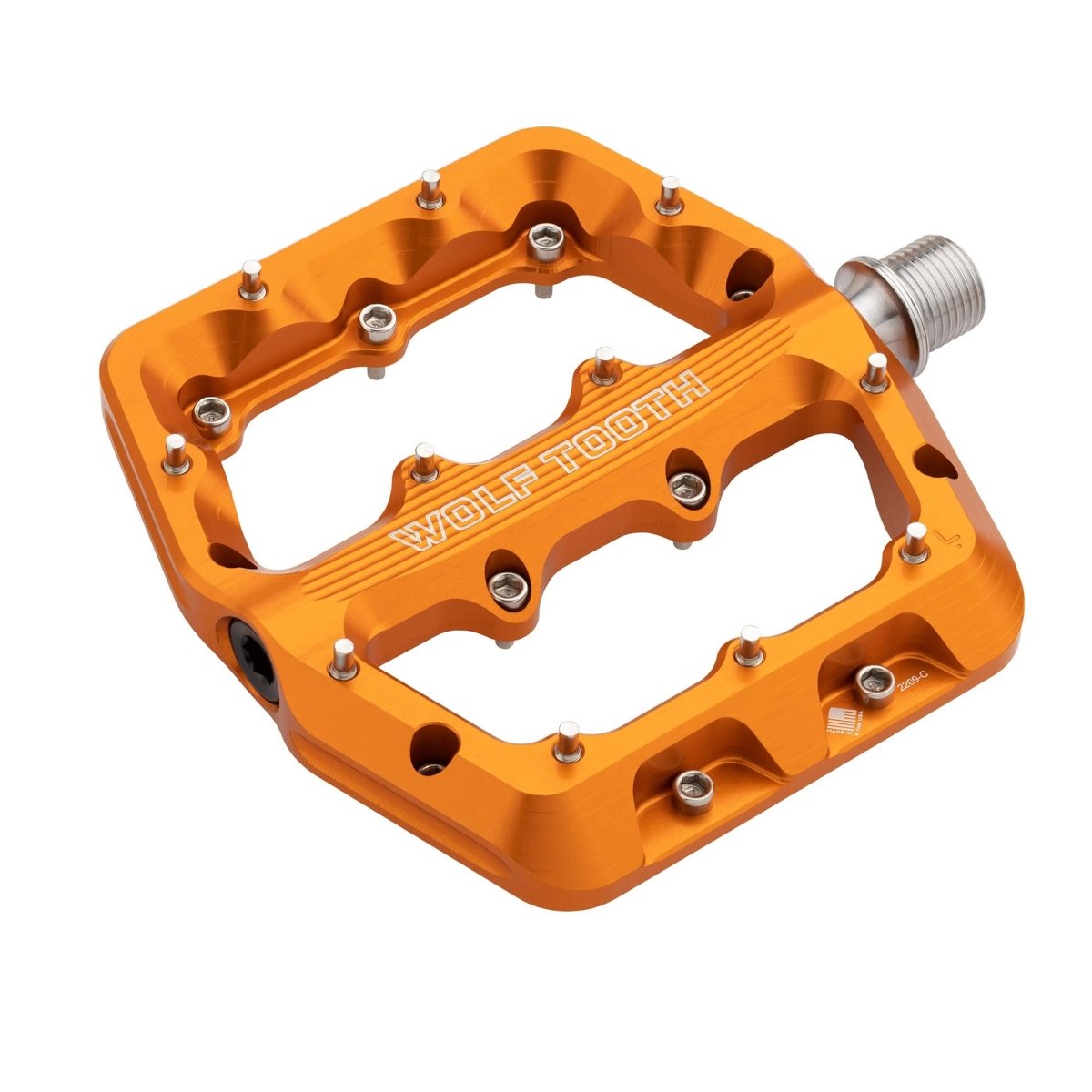 Titanium Waveform Aluminum Pedals - Litespeed Bicycles