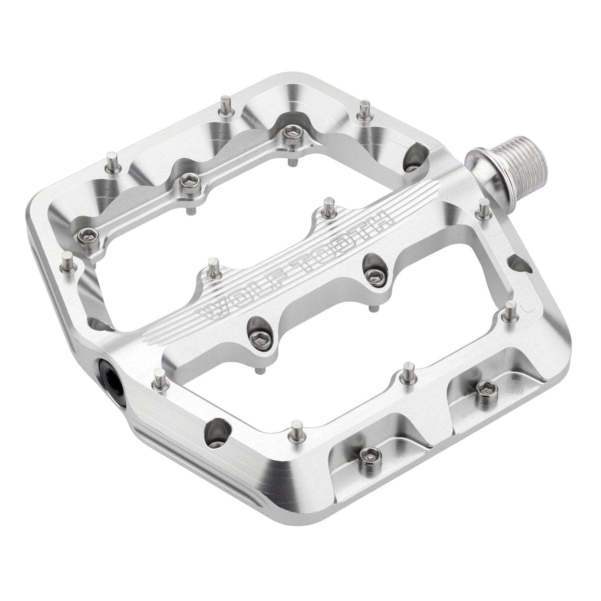Titanium Waveform Aluminum Pedals - Litespeed Bicycles